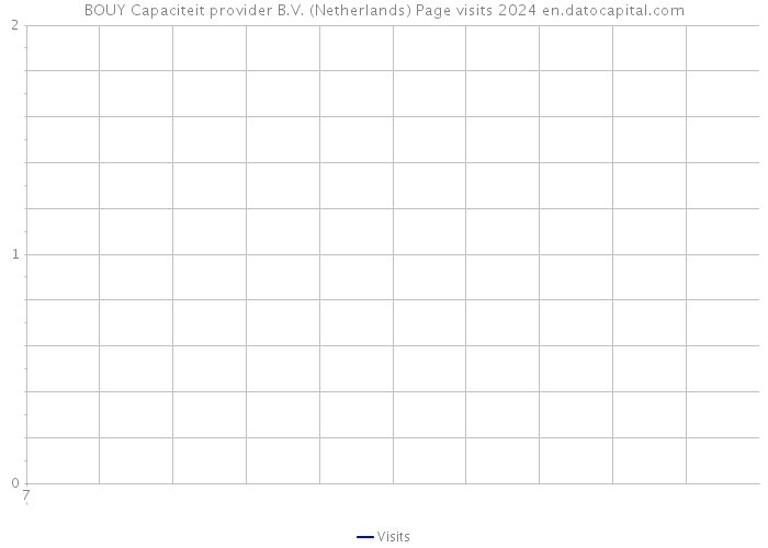 BOUY Capaciteit provider B.V. (Netherlands) Page visits 2024 