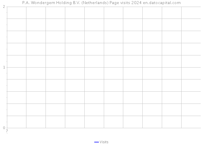 P.A. Wondergem Holding B.V. (Netherlands) Page visits 2024 
