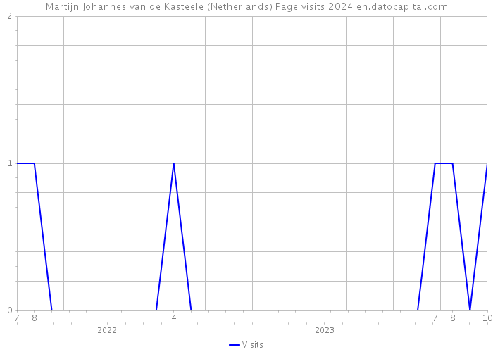 Martijn Johannes van de Kasteele (Netherlands) Page visits 2024 