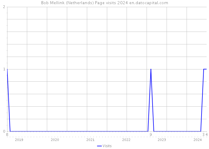 Bob Mellink (Netherlands) Page visits 2024 