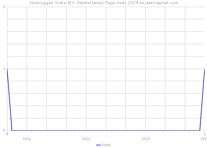Verbruggen Volkel B.V. (Netherlands) Page visits 2024 
