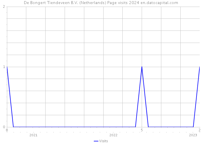 De Bongert Tiendeveen B.V. (Netherlands) Page visits 2024 