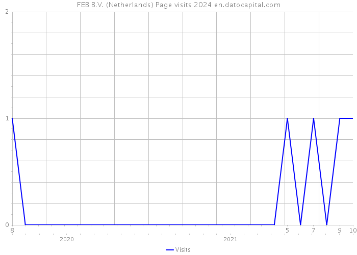 FEB B.V. (Netherlands) Page visits 2024 