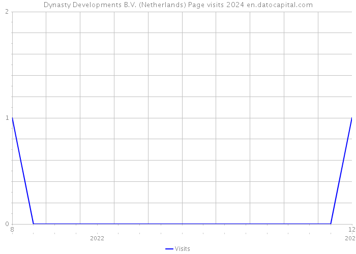 Dynasty Developments B.V. (Netherlands) Page visits 2024 
