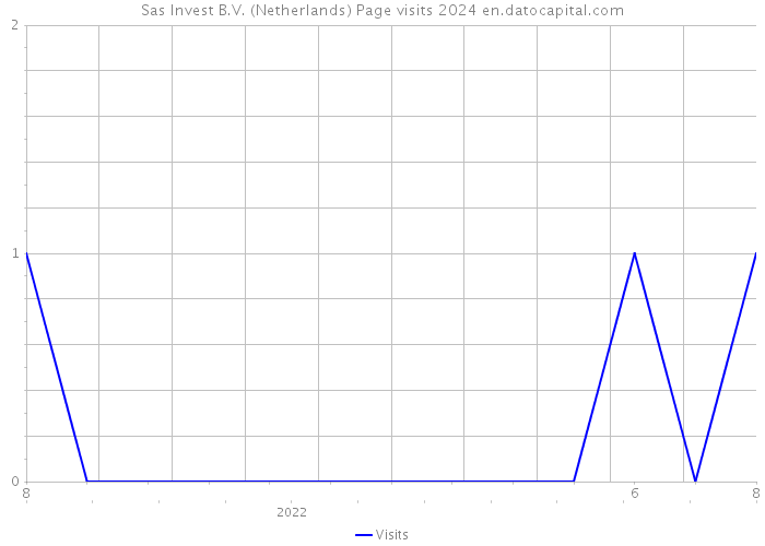 Sas Invest B.V. (Netherlands) Page visits 2024 