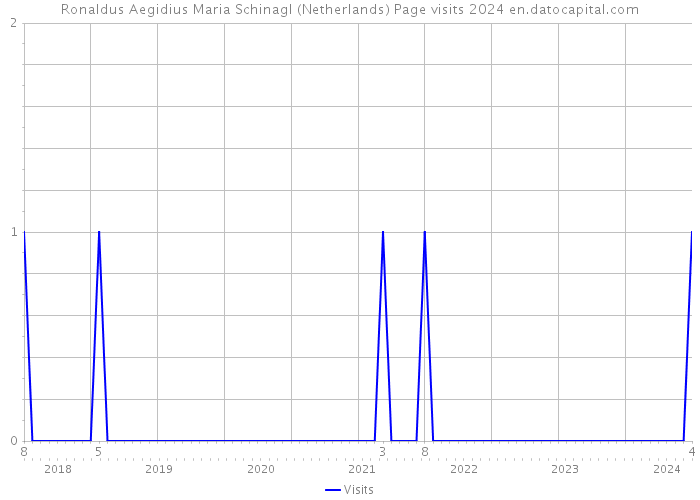 Ronaldus Aegidius Maria Schinagl (Netherlands) Page visits 2024 