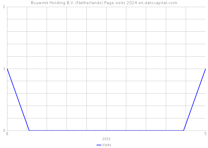 Bouwmit Holding B.V. (Netherlands) Page visits 2024 