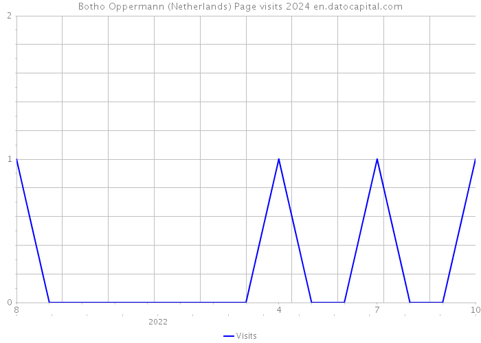 Botho Oppermann (Netherlands) Page visits 2024 