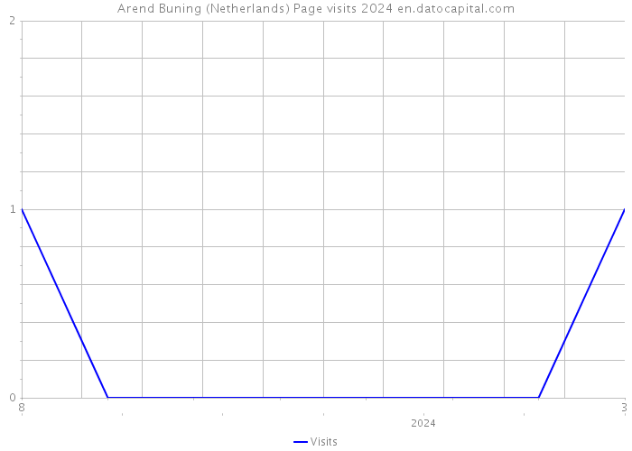 Arend Buning (Netherlands) Page visits 2024 