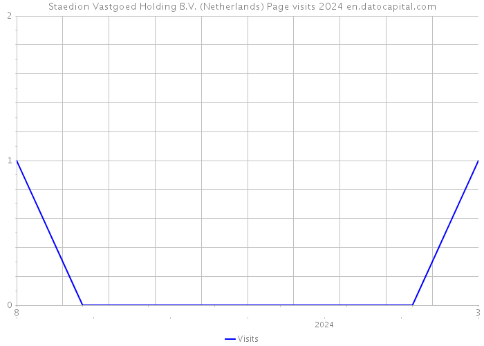 Staedion Vastgoed Holding B.V. (Netherlands) Page visits 2024 