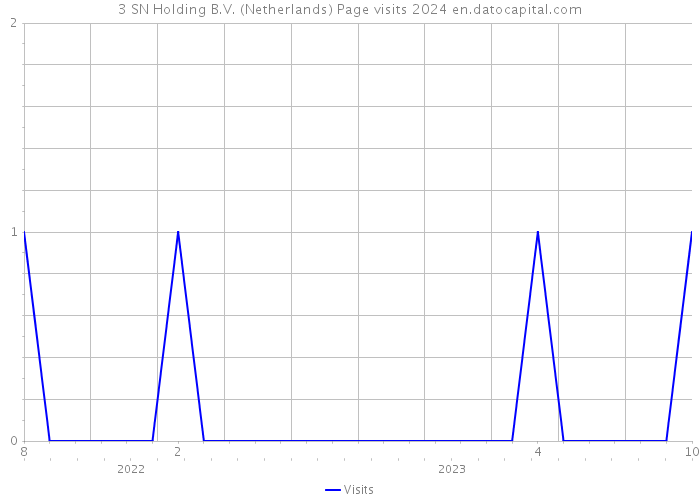 3 SN Holding B.V. (Netherlands) Page visits 2024 
