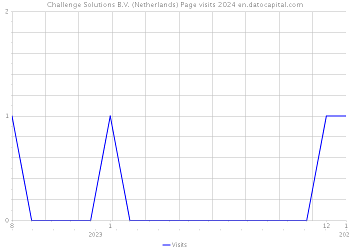 Challenge Solutions B.V. (Netherlands) Page visits 2024 