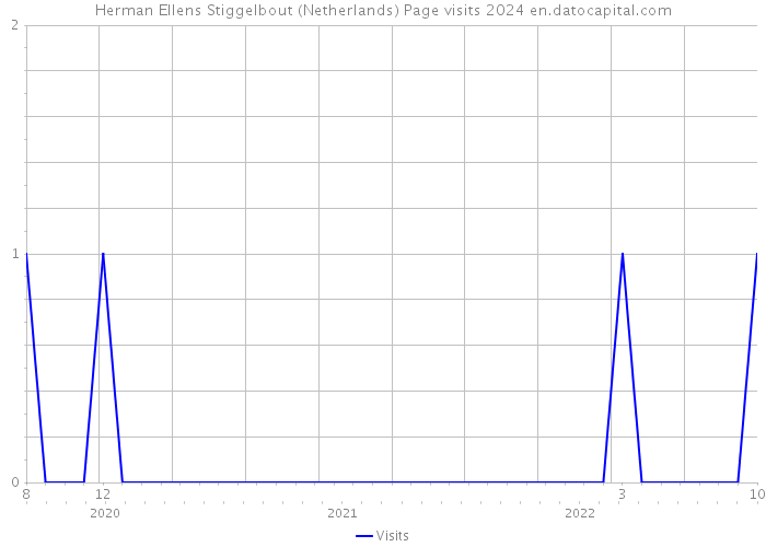 Herman Ellens Stiggelbout (Netherlands) Page visits 2024 
