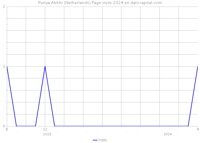 Punya Abbhi (Netherlands) Page visits 2024 