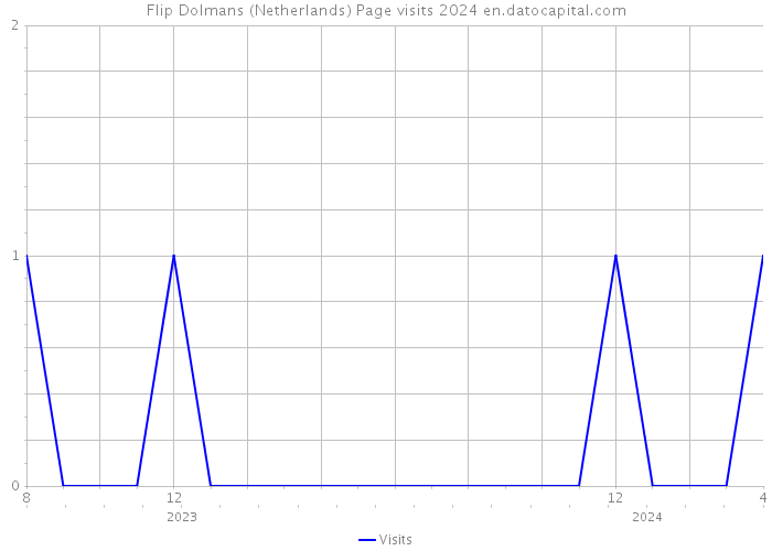 Flip Dolmans (Netherlands) Page visits 2024 