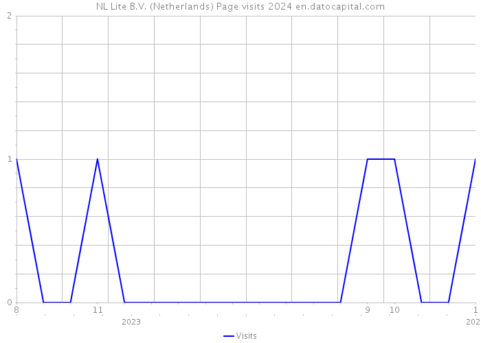 NL Lite B.V. (Netherlands) Page visits 2024 