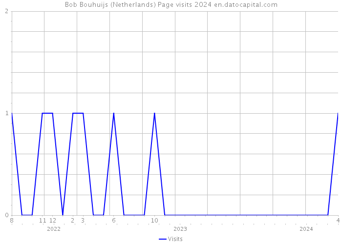 Bob Bouhuijs (Netherlands) Page visits 2024 