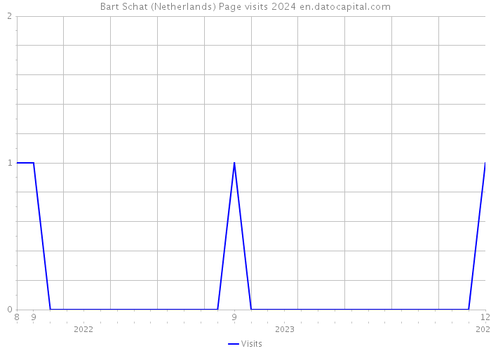 Bart Schat (Netherlands) Page visits 2024 