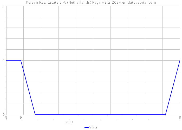 Kaizen Real Estate B.V. (Netherlands) Page visits 2024 