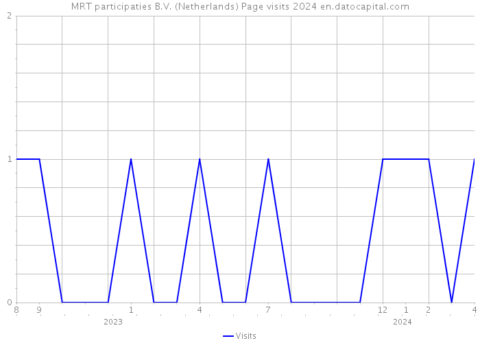 MRT participaties B.V. (Netherlands) Page visits 2024 