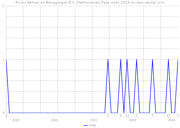 Rockx Beheer en Beleggingen B.V. (Netherlands) Page visits 2024 