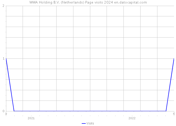 WWA Holding B.V. (Netherlands) Page visits 2024 