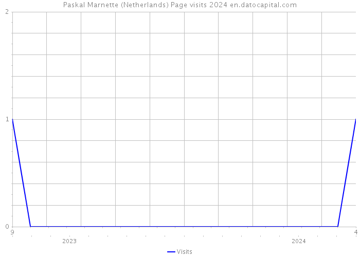 Paskal Marnette (Netherlands) Page visits 2024 