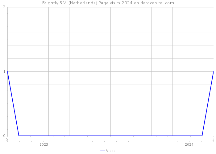 Brightly B.V. (Netherlands) Page visits 2024 