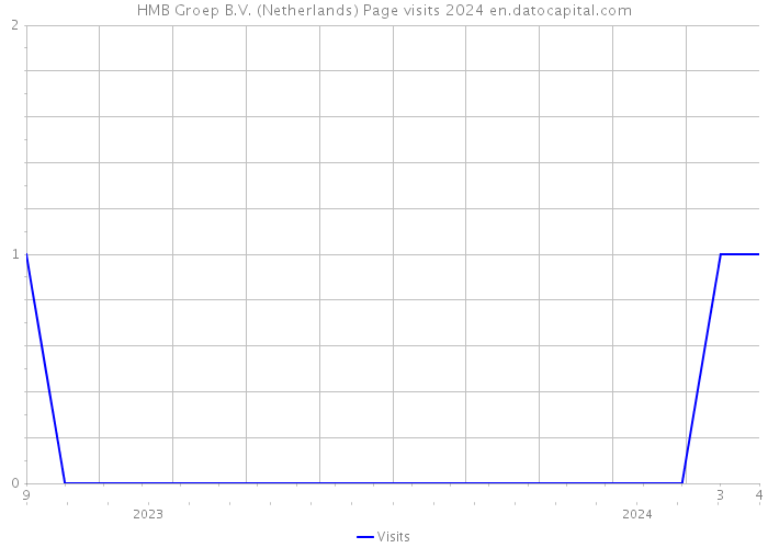 HMB Groep B.V. (Netherlands) Page visits 2024 