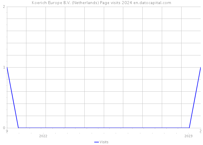 Koerich Europe B.V. (Netherlands) Page visits 2024 