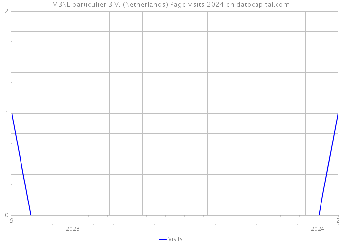 MBNL particulier B.V. (Netherlands) Page visits 2024 