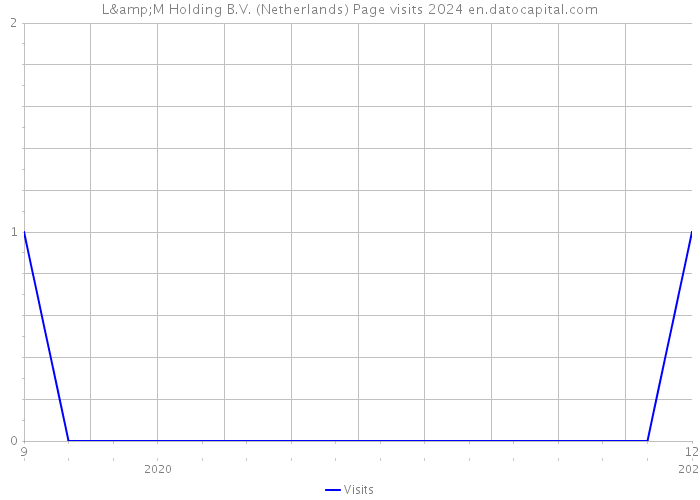 L&M Holding B.V. (Netherlands) Page visits 2024 