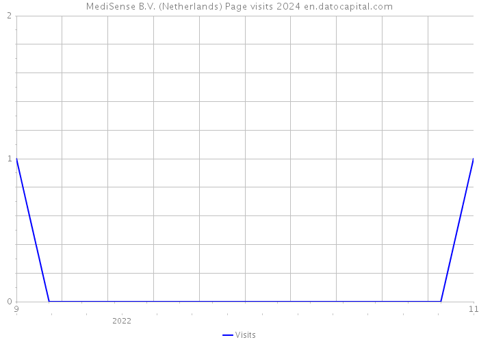 MediSense B.V. (Netherlands) Page visits 2024 