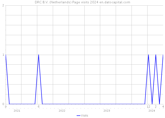 DRC B.V. (Netherlands) Page visits 2024 