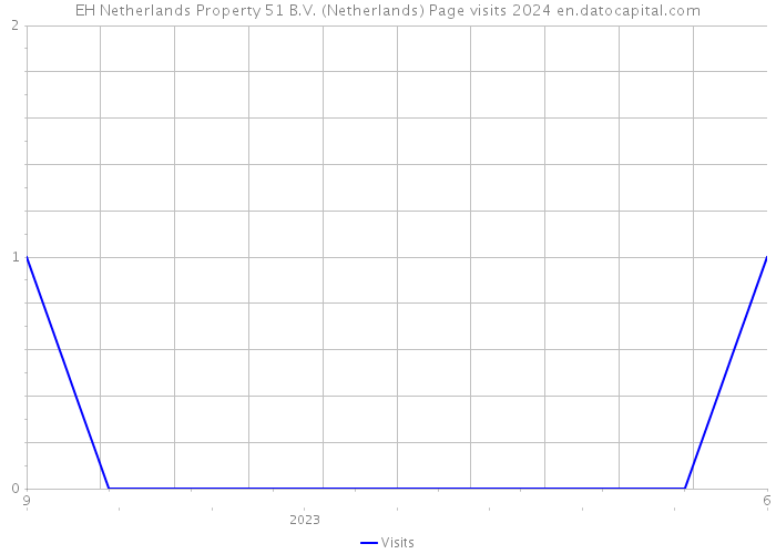 EH Netherlands Property 51 B.V. (Netherlands) Page visits 2024 