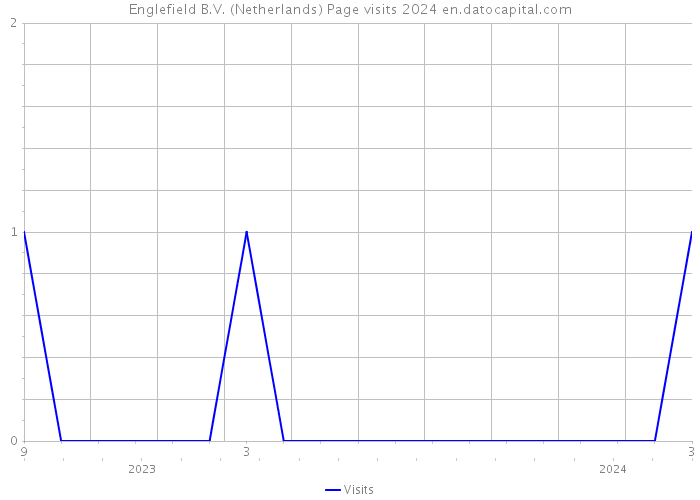 Englefield B.V. (Netherlands) Page visits 2024 
