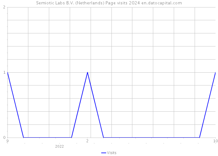 Semiotic Labs B.V. (Netherlands) Page visits 2024 