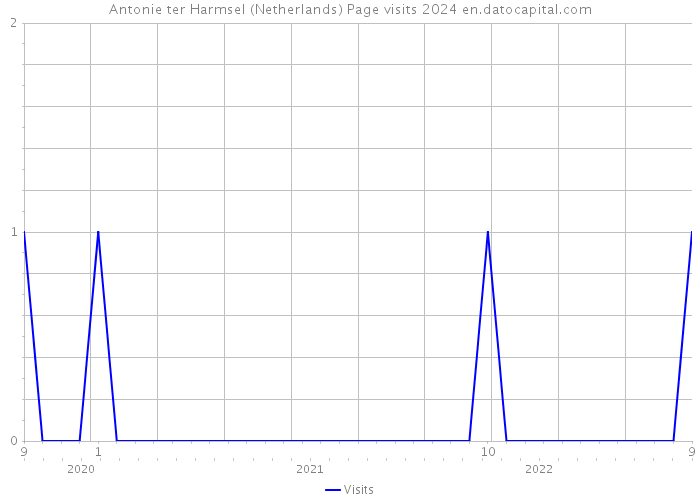 Antonie ter Harmsel (Netherlands) Page visits 2024 