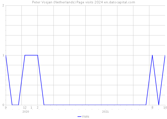 Peter Vosjan (Netherlands) Page visits 2024 