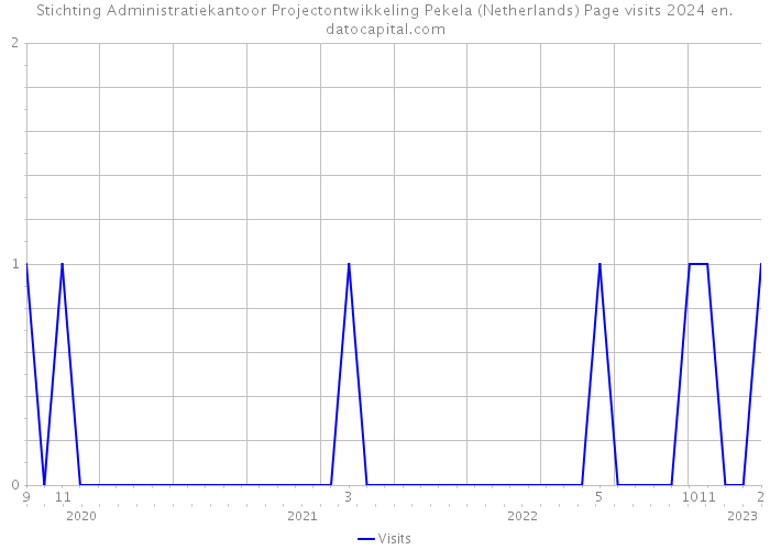 Stichting Administratiekantoor Projectontwikkeling Pekela (Netherlands) Page visits 2024 