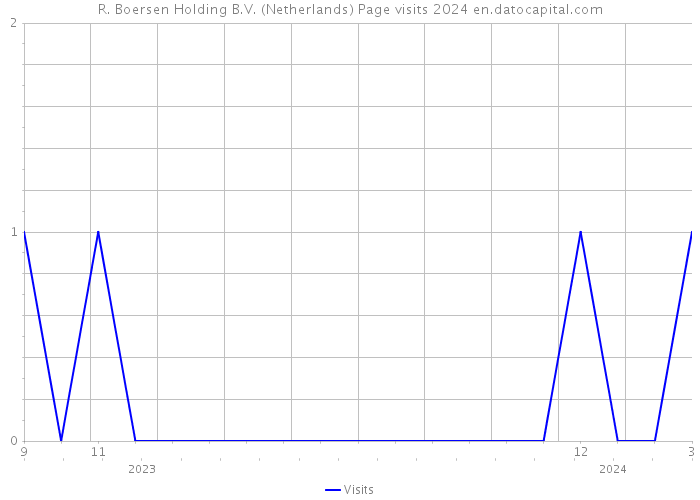 R. Boersen Holding B.V. (Netherlands) Page visits 2024 
