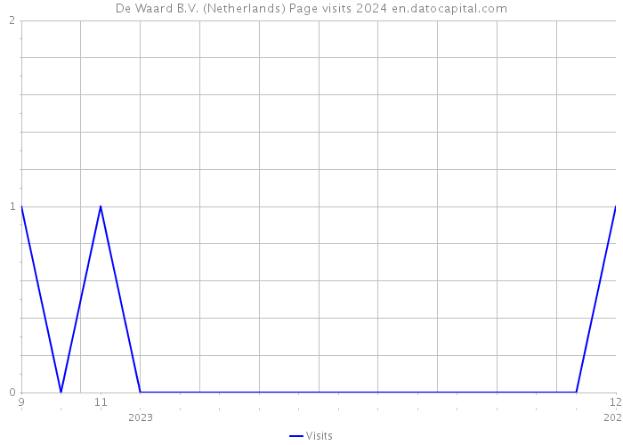 De Waard B.V. (Netherlands) Page visits 2024 