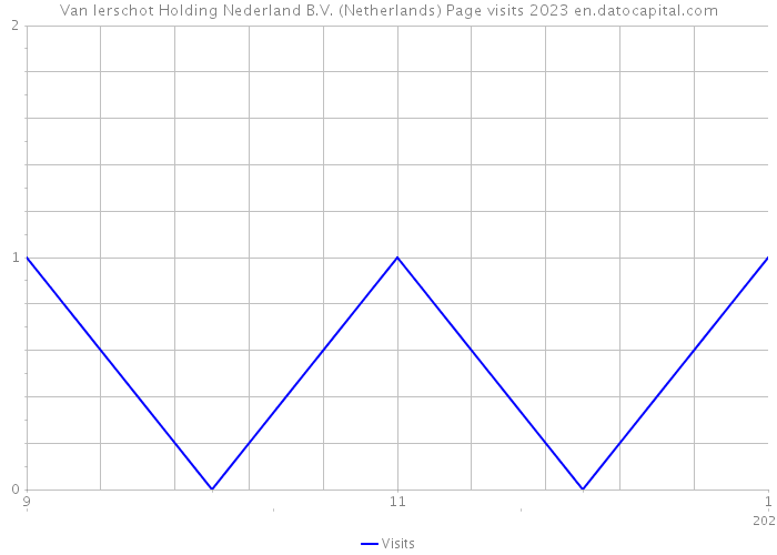 Van Ierschot Holding Nederland B.V. (Netherlands) Page visits 2023 