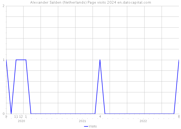 Alexander Salden (Netherlands) Page visits 2024 