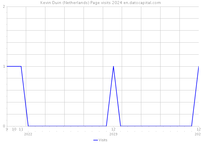 Kevin Duin (Netherlands) Page visits 2024 