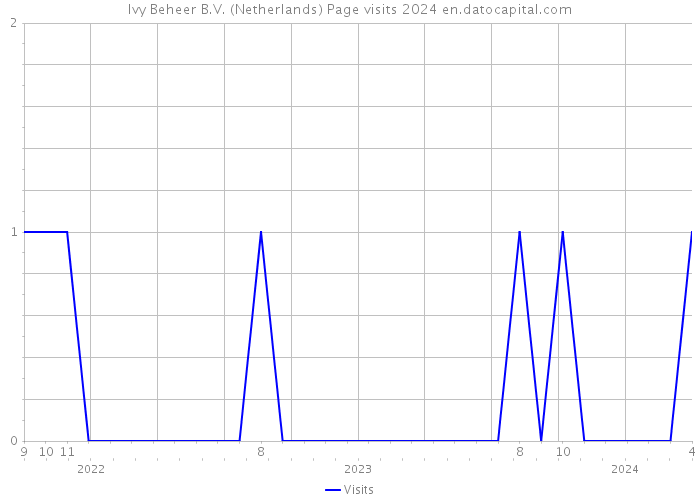 Ivy Beheer B.V. (Netherlands) Page visits 2024 
