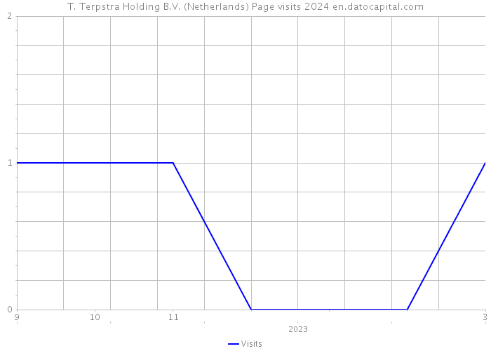 T. Terpstra Holding B.V. (Netherlands) Page visits 2024 