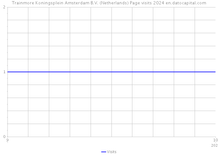 Trainmore Koningsplein Amsterdam B.V. (Netherlands) Page visits 2024 