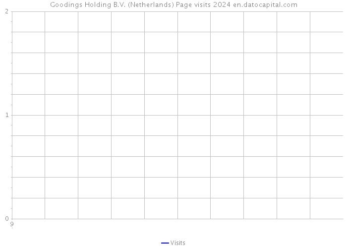 Goodings Holding B.V. (Netherlands) Page visits 2024 