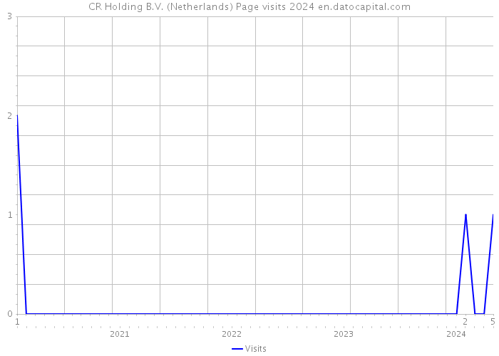 CR Holding B.V. (Netherlands) Page visits 2024 